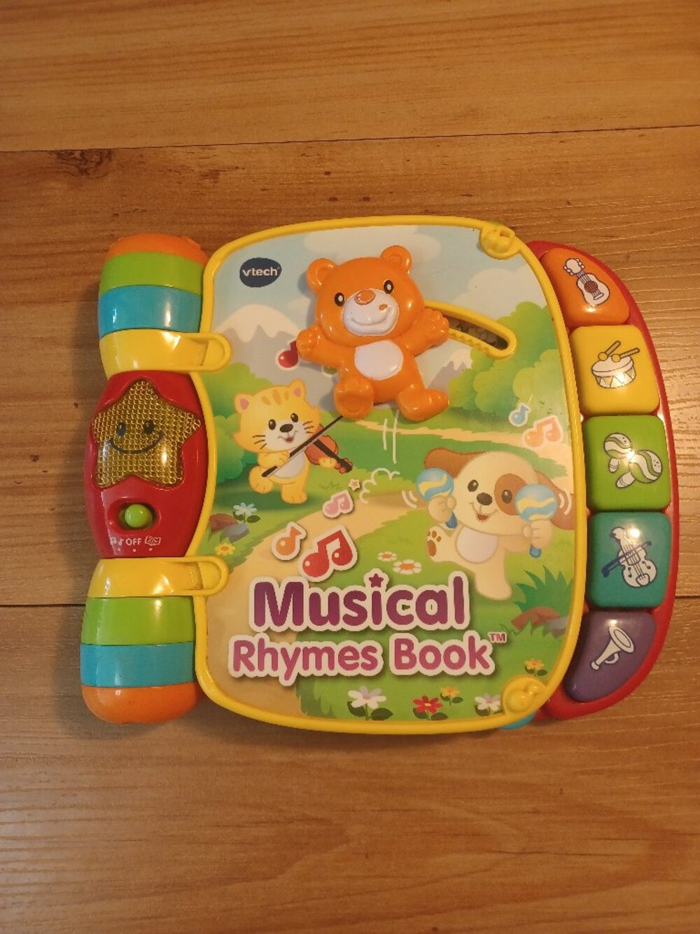 Vtech Musical Rhymes Book For Babies Learning Fair Tales And  Bed time  Reading
